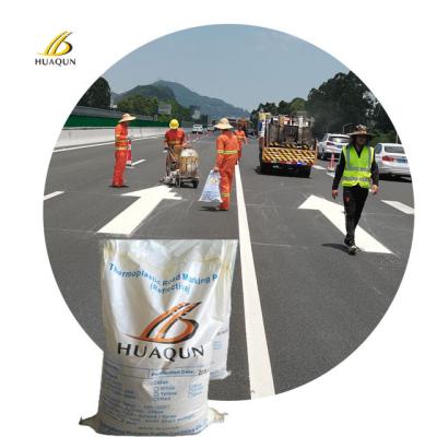 Peinture thermoplastique durable et résistante à l'usure pour le séchage rapide des marquages routiers