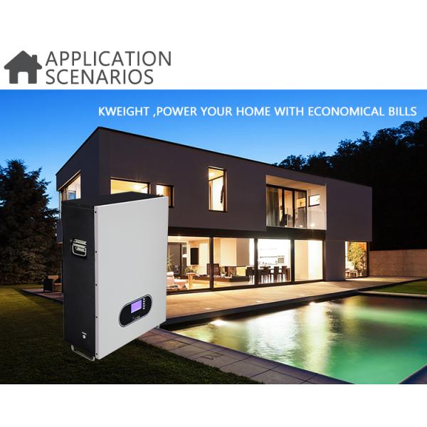 Solar Household Wall Mounted Lithium Battery Portable 48V Energy Storage Battery