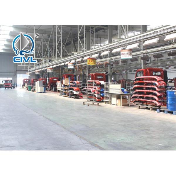 Commercial Fire Fighting Trucks , 7m3 Water Tank Foam 5T - 50T Capacity Red Color 6x4 howo chasiis