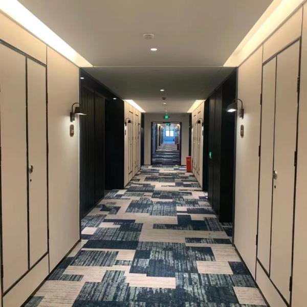 Customized Color Hotel Lobby Wall To Wall Carpet for 5 Star Fire-resistant Banquet Hall
