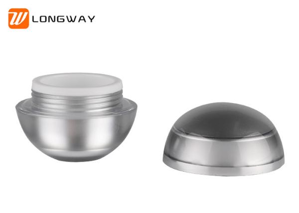 5g Cream Jar Eye Cream Jar With Ball Shape Luxy AS Plastic Jar
