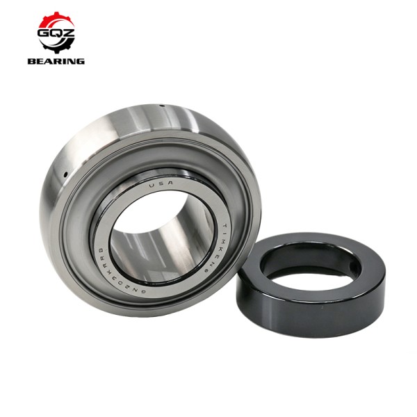 GQZ UCF210 Square Four-Bolt Flanged Mounted Bearing Unit 50mm Shaft Cast Iron Housing With UC210 Insert Bearing