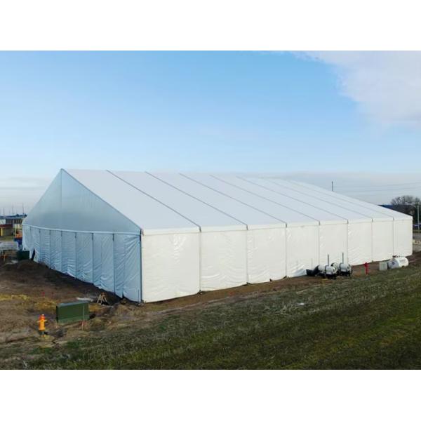 Heavy Duty Alluminum Alloy Waterproof Sunlight Proof Warehouse Tent Large Outdoor Storage Tent