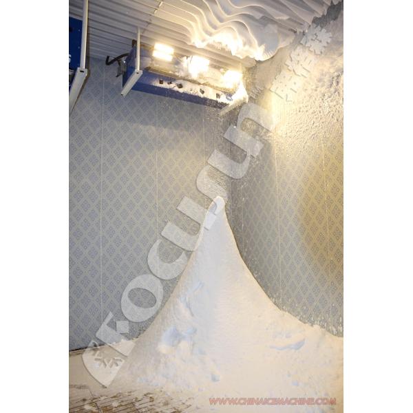 Машина для снежного льда для снежного парка Дубая 380V / 50HZ / 3P Электроснабжение Maquina Hacer Hielo