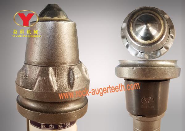 Wear Resistant Round Shank Cutter Bit Big Alloy Head With Carbide Steel Material