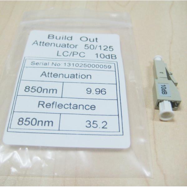 OEM Multimode MM 10dB Fiber Optic Attenuator LC PC 50/125