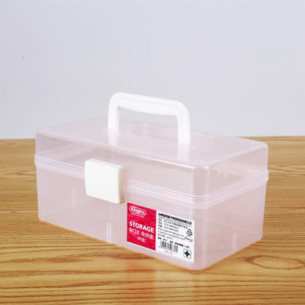 Family Pack Small Medical Care Plastic Medication Storage Box