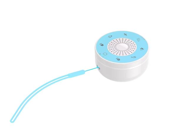 Portable White Noise Sound Machine Type-C Interface 150mA Working Current Perfect for Soothing Baby Crying on the Move