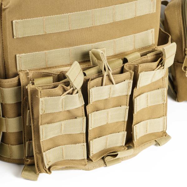 Alto nível de protecção Militar Colete antibalas Táctico ARAMID / UHMWPE Estilo personalizado
