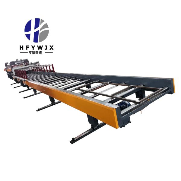 Fully automatic palletizing machine with high speed stacking 6-ton load capacity and PLC control system for industrial automation