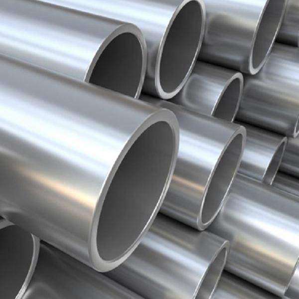 Anodized Round Aluminum Pipe Tube With 3003 2024 7075 T6  Material