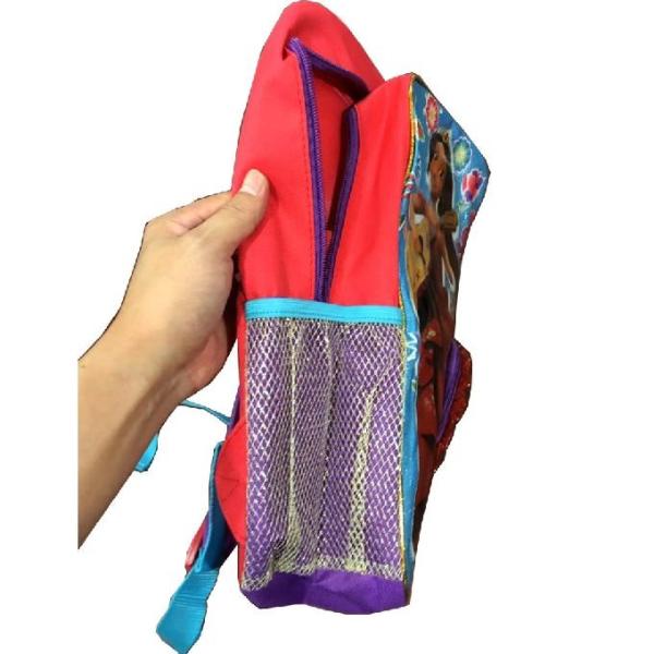 trouxa colorida para meninas, grande capacidade do saco de escola primária de 24x10x30cm