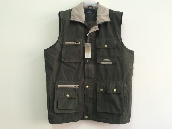 Mens classic vest，mens waist coat, gilet, vest in peach skin fabric, green colour, S-3XL, 049