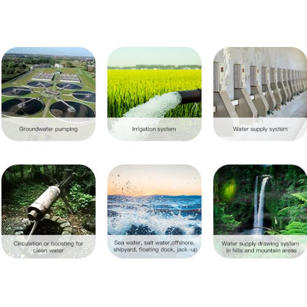 110kw 150hp Vertical Water Electric Submersible Pump