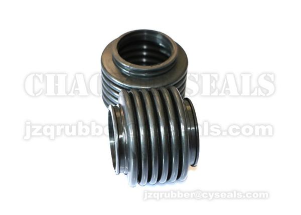 Eco Friendly Rubber Bellow Seal 120 ℃ Heat Proof Abrasion Resistance Performance