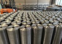 2'-4'' de aço inoxidável brilhante rolos de malha de arame soldado para construção e industrial