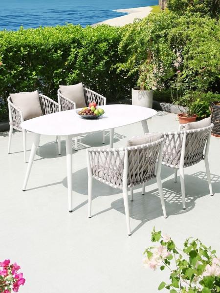 Rattan Chairs Set For Terrace Dining Table And Garden Chair Set Outdoor Furniture
