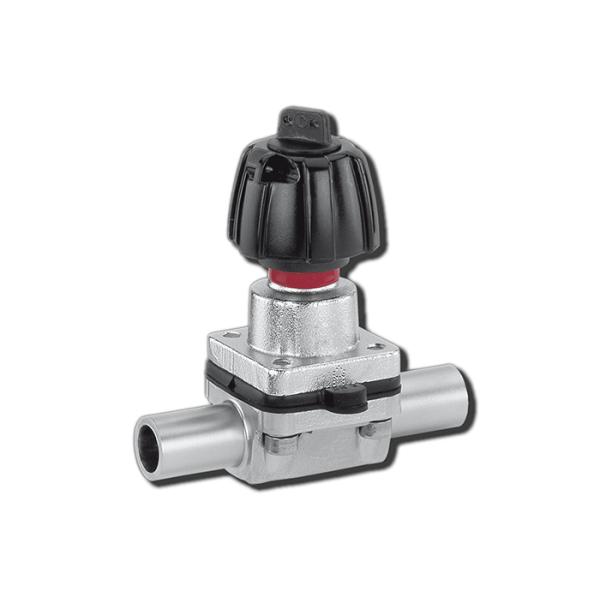 2 Inch T316L 1.4404 Stainless Steel Sanitary Valves - Butt Welded Diaphragm Valve