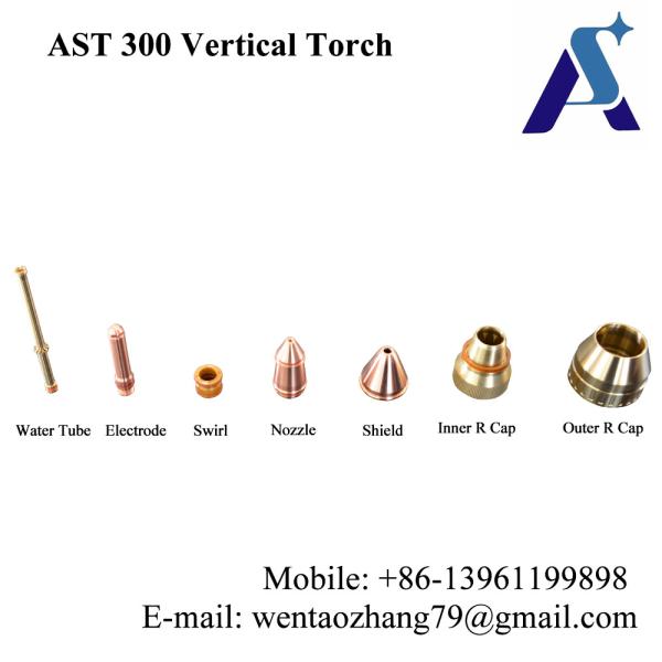 AST 300 Bevel Cutting Water Cooling Cnc Plasma Torch for Hypertherm 200 Pro