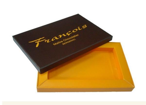 Chocolate Cardboard Box , Printed Cardboard Box Packaging For Chocolate