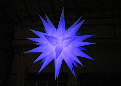 Customized Inflatable Lighting Decoration 100 - 240 V LED Power Low Consumption
