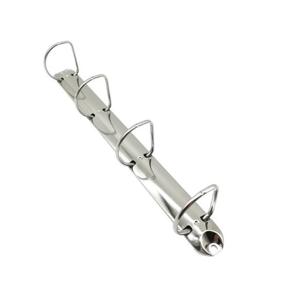 Silver Ring Binder Clips Customized Metal Ring Binder Mechanism D Shape For File Folder