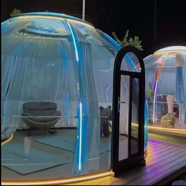 Experience the Outdoors in Comfort with Our Inflatable Bubble House Yurt Room