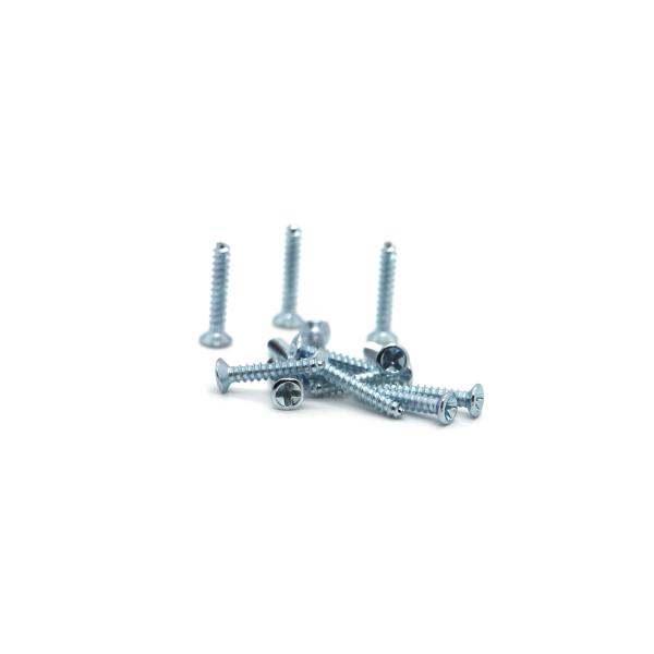 Aluminium Screw Nickle Plated Screw  Flat Head Machine Screw Customized Service ISO 9001 Certified