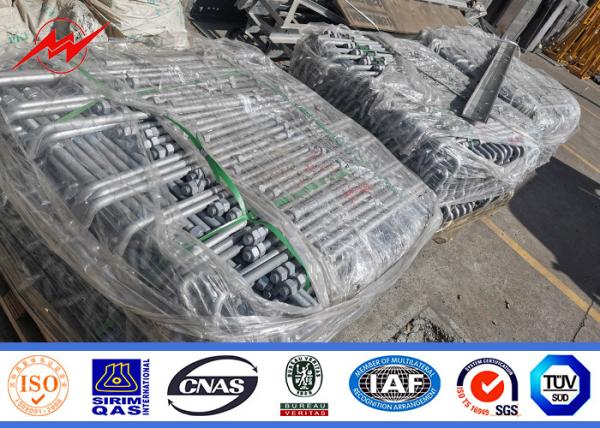 69kv 60ft 65ft 70ft Steel Utility Poles Traditional Galvanized Distribution