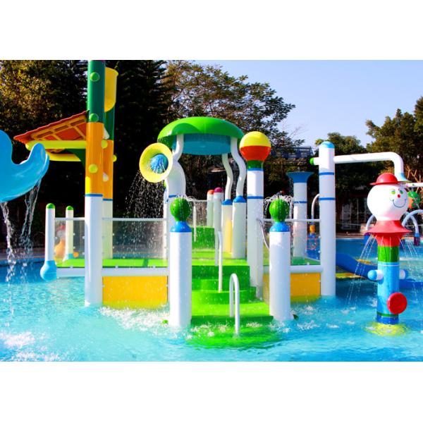 Popular Design Splash Pad Water Spiral Water Park For Hotels With Water Parks