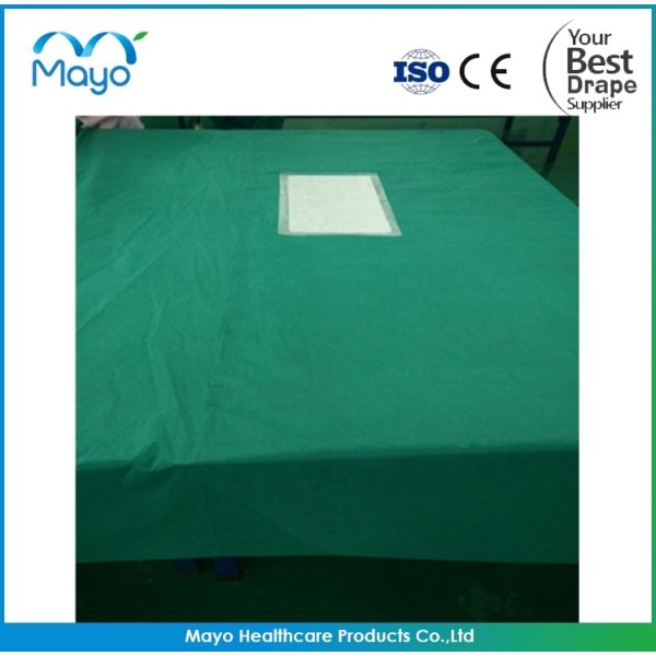 EO Sterile Surgical Spine Drape with fluid collection for Spinal Procedure