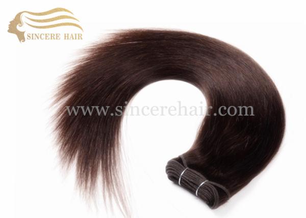 18 Double Drawn Hair Weft Extensions for Sale, 100 Gram Straight DD Grade Remy Human Hair Weft Extensions For Sale