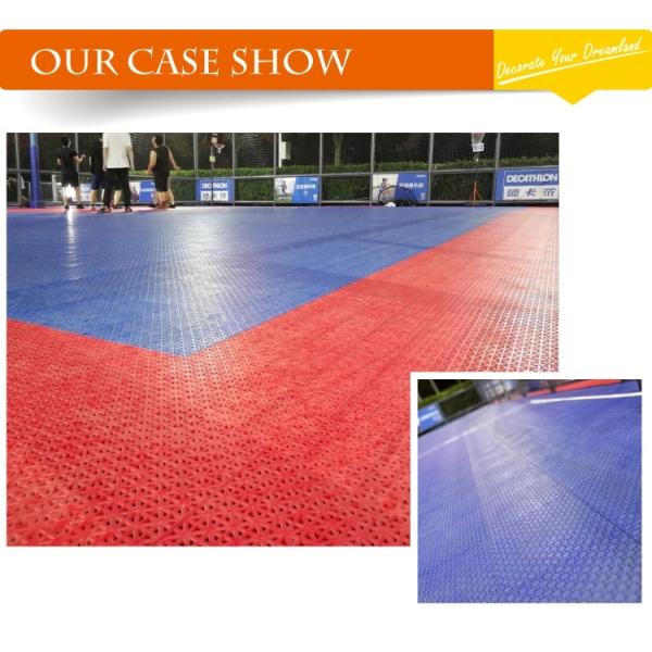 Recyclable анти- старея блокируя баскетбольная площадка циновок спортзала Recyclable