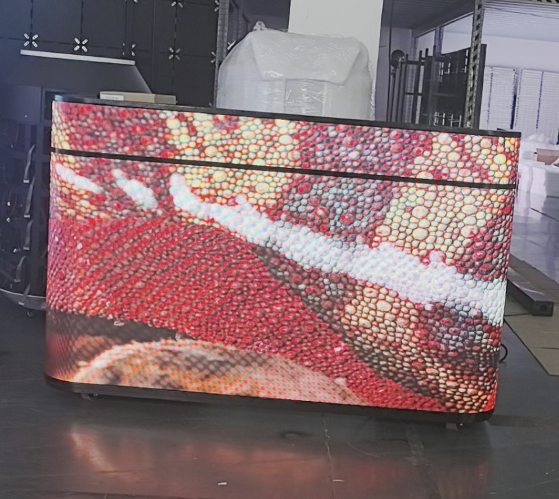 P1.86 GOB LED Display with 16 Bit Gray Scale 3840Hz Refresh Rate and Front Access Service for Stage Events