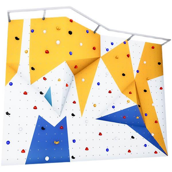 Backdrops Playroom Rock Climbing Wall Fiberlass Material Corrosionproof