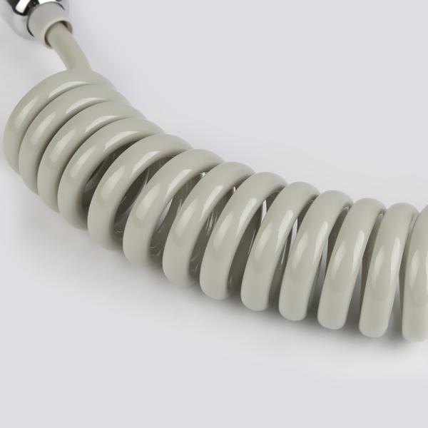 Plastic Nut Telephone Shower Hose PVC Material Anti Abrasion Moistureproof