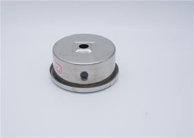 Smooth Pressure Gauge Accessories Stainless Steel Cover / Rings Anti - Rust