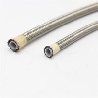 Flame Resistant AISI 304 Domestic PTFE Braided Hose For Automobiles