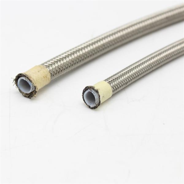 Flame Resistant AISI 304 Domestic PTFE Braided Hose For Automobiles