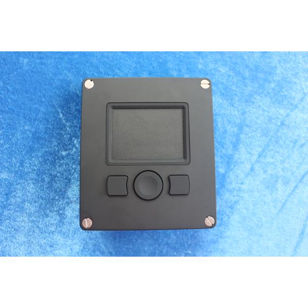 Military Touchpad With Hula Pointer EMC Ruggedized Black Panel Mount
