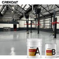 Sèche le revêtement époxyde de plancher industriel rapide de garage pour le substrat concret