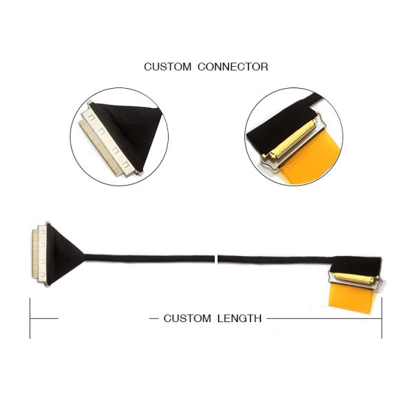 Mipi LVDS EDP Cable 0.4mm Pitch 20454-030t To Aces 88441