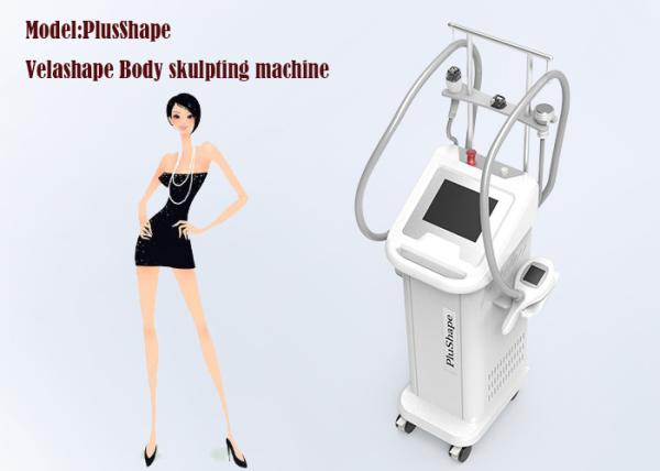 Ultrasonic Cavitation Body Vacuum Slimming Machine 25m3/H Output Improves Skin Texture
