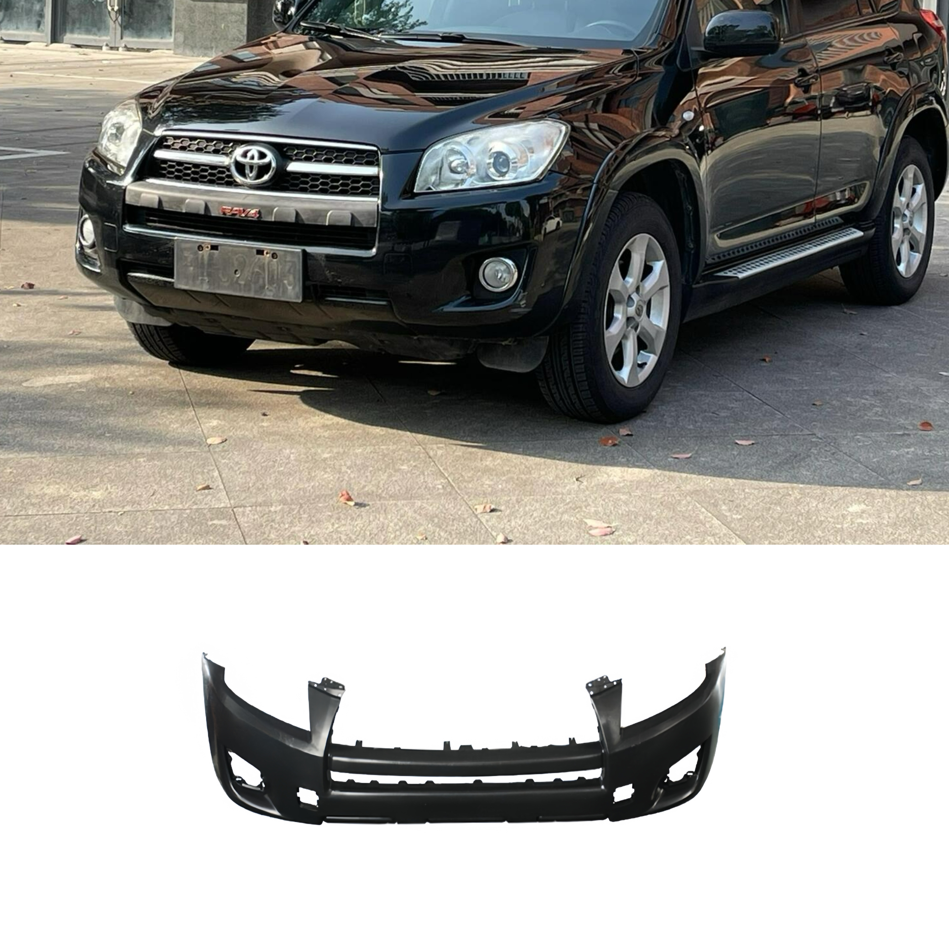 52119-0R905 Toyota RAV4 2009-2012 15 кг ABS Пластиковый передний бампер 521190R905