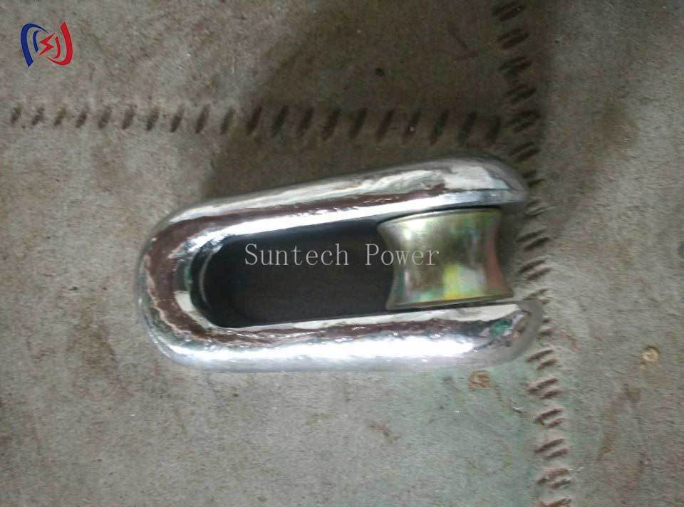 Precision Machined Forged Alloy Steel Tower Connection Fittings with Hot Dip Galvanized Finish