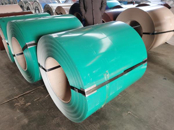 PE / PVDF / EXPOSY Coating Pre Painted Aluminium For Roofing Material
