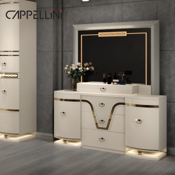 Contemporary Classic King Size Leather Bed Set Double Queen Royal Luxury Modern Wooden Mdf Full Bedroom Sets Furniture