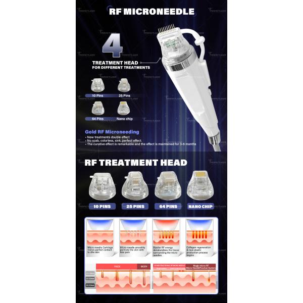 Perfectlaser 12D HIFU 5in1 Vmax Microneedling Anti Aging Wrinkle Removal Skin Rejuvenation Beauty Machine