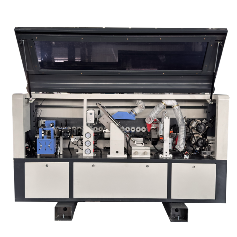 Proveedor de máquinas para canteado, corte final y recorte fino, eficiencia de