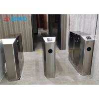 Puerta de barrera automática con colgaje RFID lector de tarjetas de huellas digitales giradiscos para el sistema de control de acceso